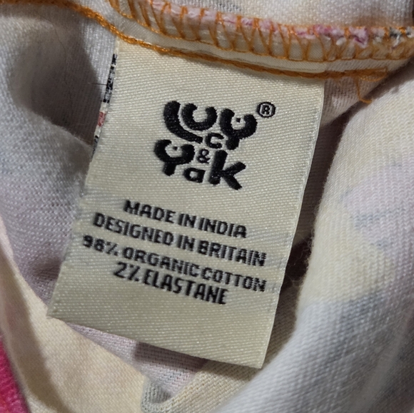 Lucy & Yak Floral Overalls Size 8L - Picture 5 of 9